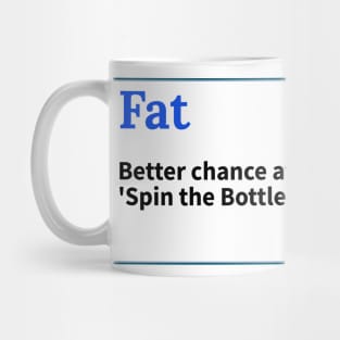 Fat chance of winning Mug